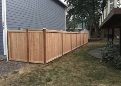 Wood Fence Installation