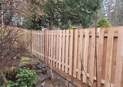 Wood Fence Installation