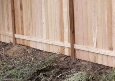 Wood Fence Installation