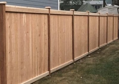 Wood Fence Installation