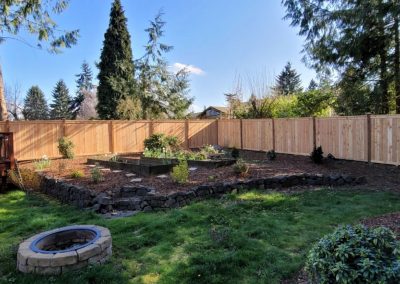 Wood Fence Installation
