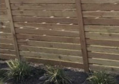 Wood Fence Installation